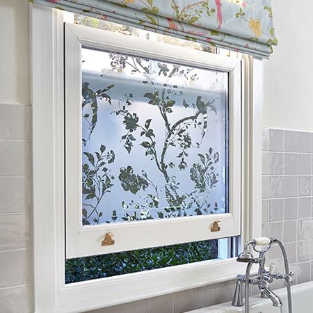 Laura Ashley Oriental Garden pattern with silver mist obscurity